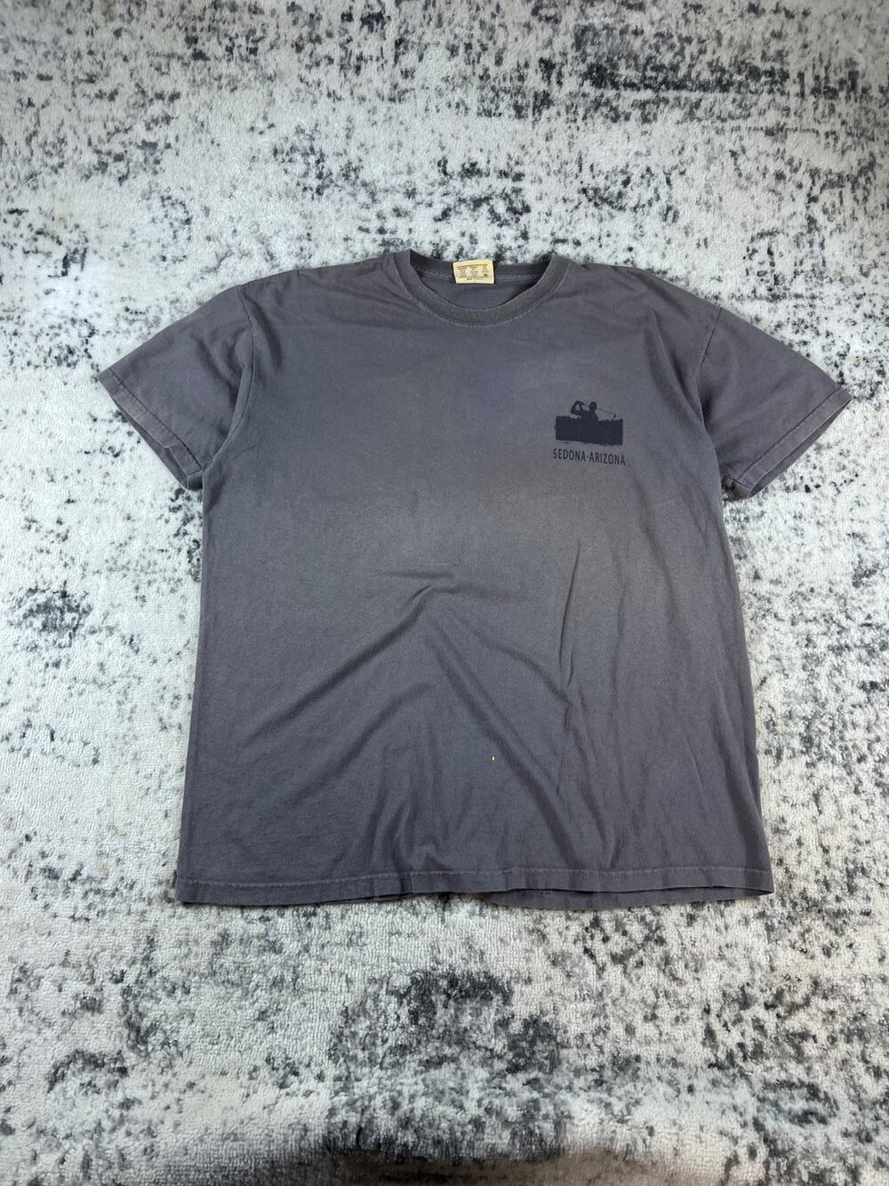 The Mountain T-Shirt Mens XL Gray Sedona Arizona Graphic Golf Throw Clubs Funny